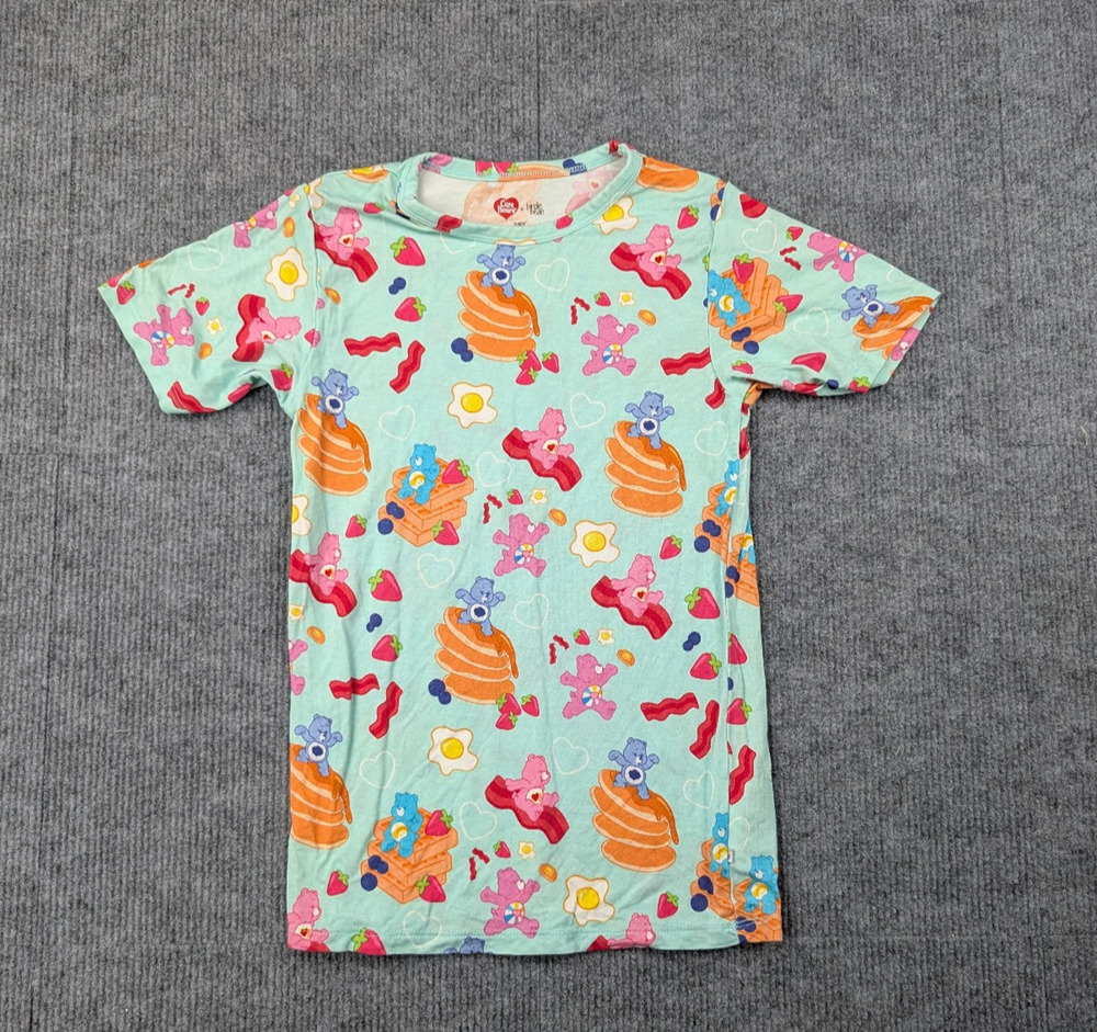 Birdie Bean Care Bears Shirt Kid 7/8Y Bamboo Novelty Sleep Lightweight Breakfast